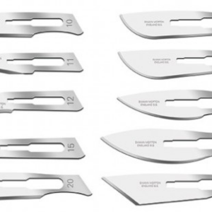 Lame de bisturiu chirurgical 24 100pcs
